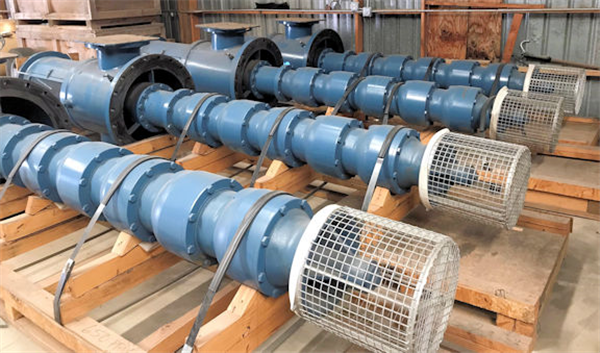 Lot Of (4) Goulds Quadna Model Vic-ftfm-cbo 5-stage Vertical Turbine Pumps)